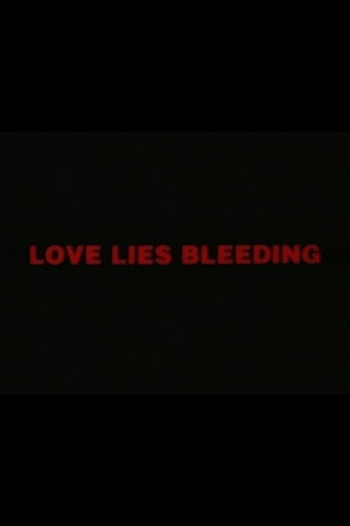 Love Lies Bleeding poster