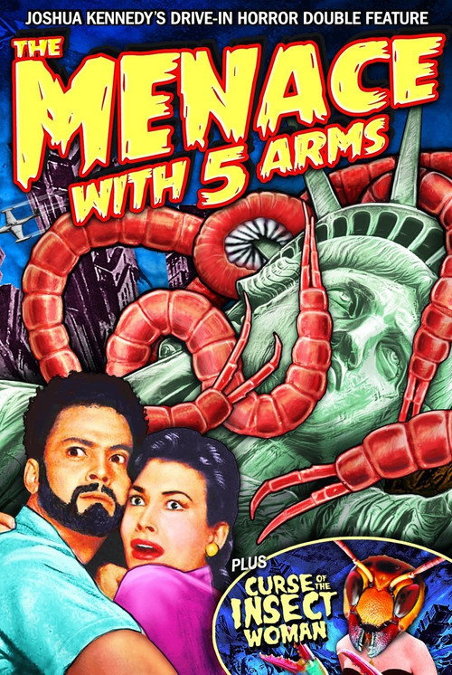 Movie poster for The Menace with Five Arms (2013)