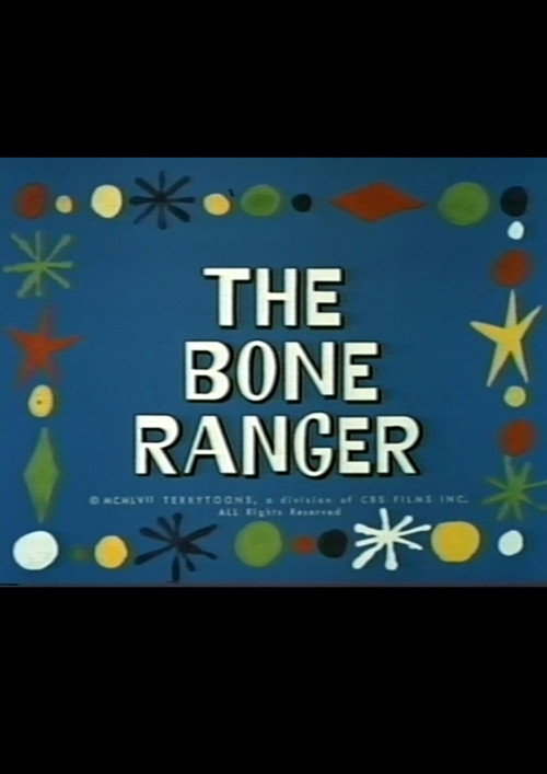 Movie poster for The Bone Ranger (1957)