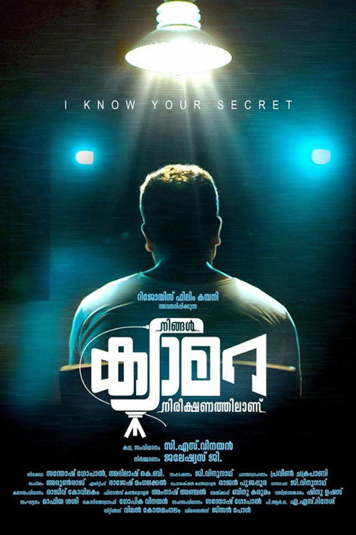 Movie poster for Ningal Camera Nireekshanathilaanu (2019)