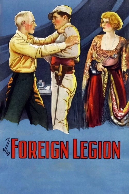 Movie poster for The Foreign Legion (1928)
