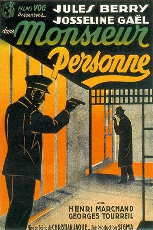 Movie poster for Mr. Nobody (1936)
