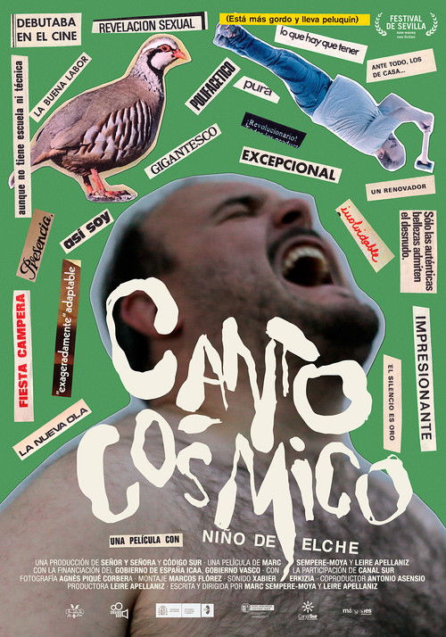 Movie poster for Cosmic Chant. Niño de Elche (2022)