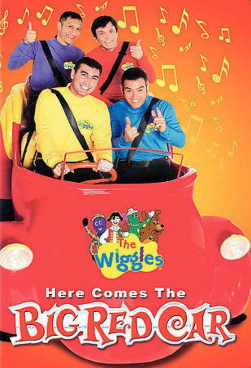 Movie poster for The Wiggles: Here Comes the Big Red Car (2006)