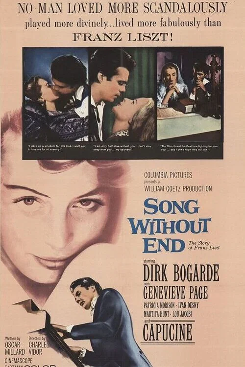 Movie poster for Song Without End (1960)