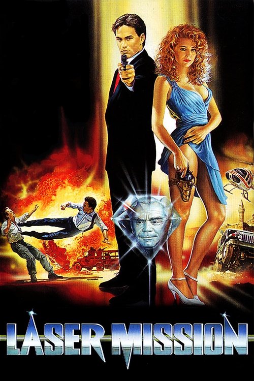 Movie poster for Laser Mission (1989)