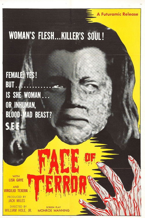 Movie poster for Face of Terror (1962)