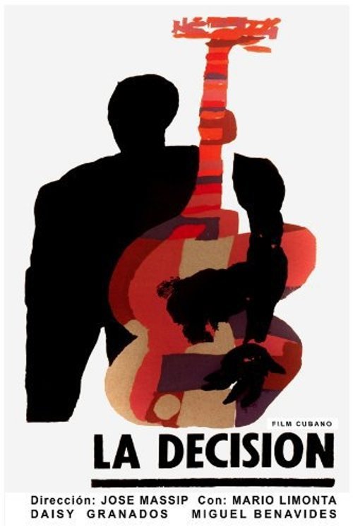 Movie poster for La decisión (1963)
