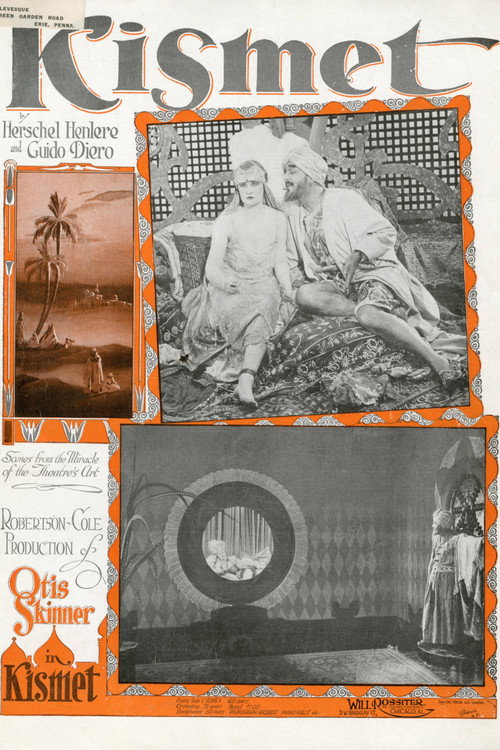 Movie poster for Kismet (1920)