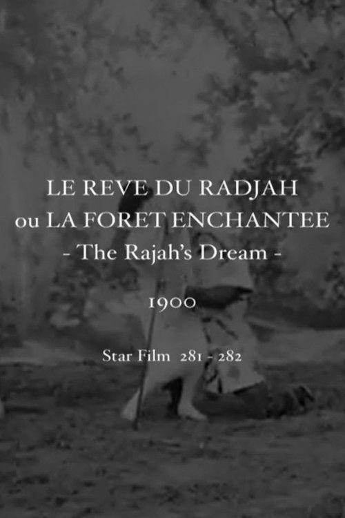 Movie poster for The Rajah's Dream or The Bewitched Wood (1900)