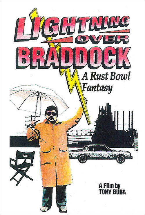 Movie poster for Lightning Over Braddock: A Rustbowl Fantasy (1988)