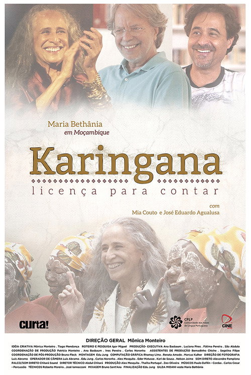 Movie poster for Karingana - Licença para contar (2017)