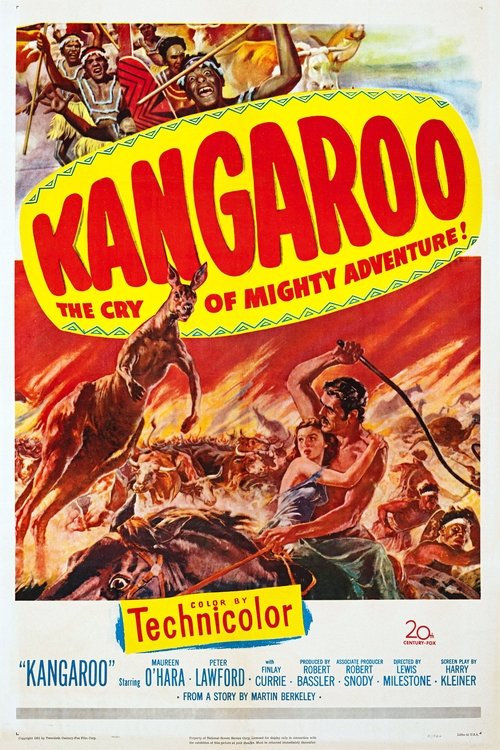 Movie poster for Kangaroo (1952)