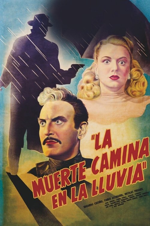 La muerte camina en la lluvia poster