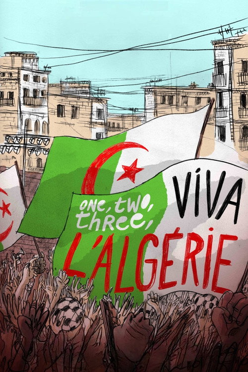 Movie poster for One, Two, Three – Viva l’Algérie ! (2022)