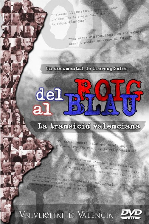 Movie poster for Del roig al blau (La transició valenciana) (2005)