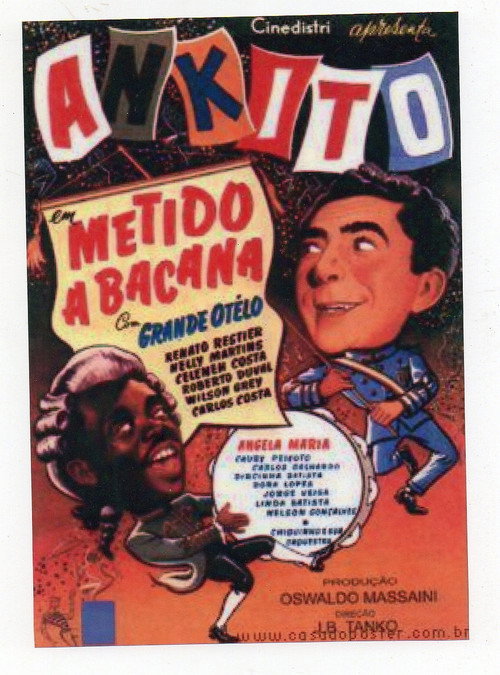 Movie poster for Metido a Bacana (1957)