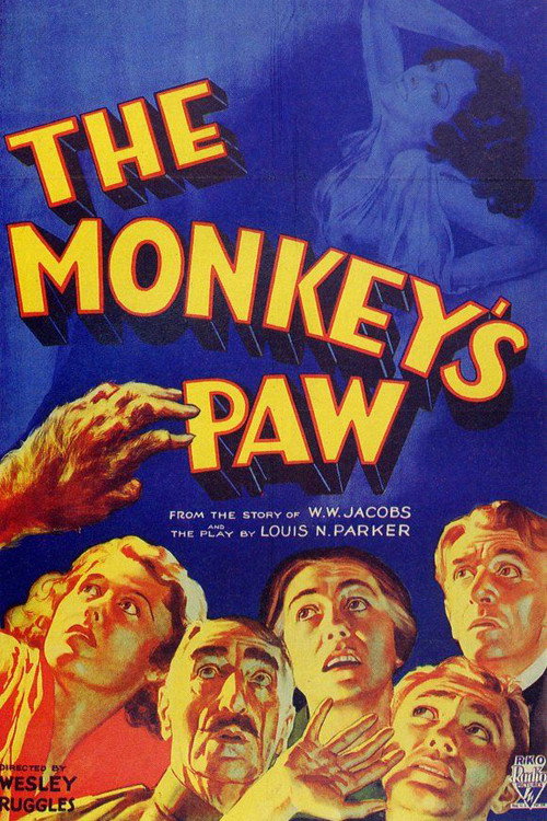 Movie poster for The Monkey's Paw (1933)