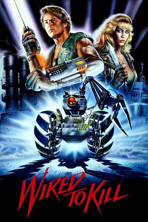 Movie poster for Wired to Kill (1986)