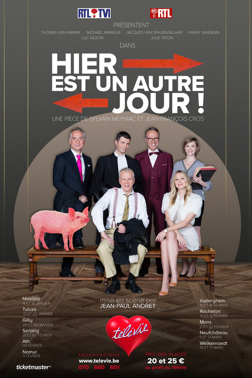Movie poster for Hier est un autre jour (télévie) (2016)