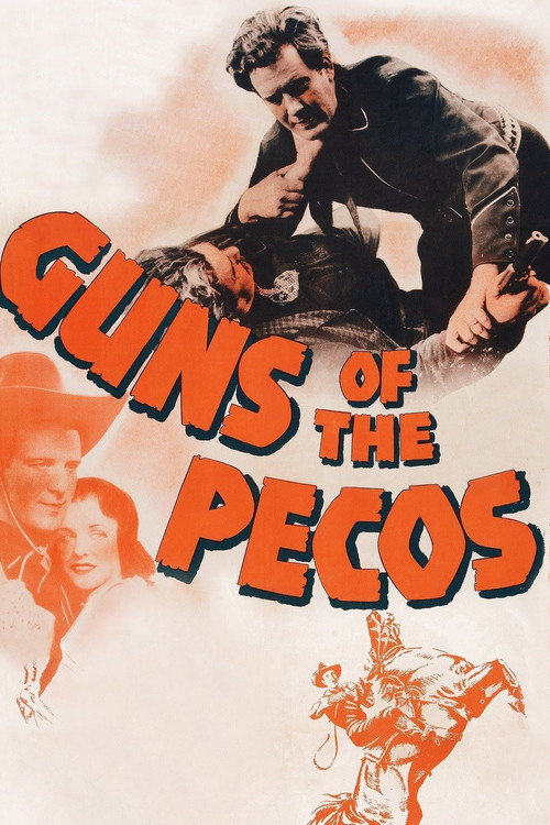 Movie poster for Guns of the Pecos (1936)