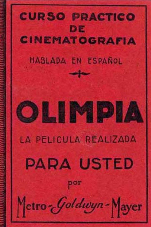 Movie poster for Olimpia (1930)