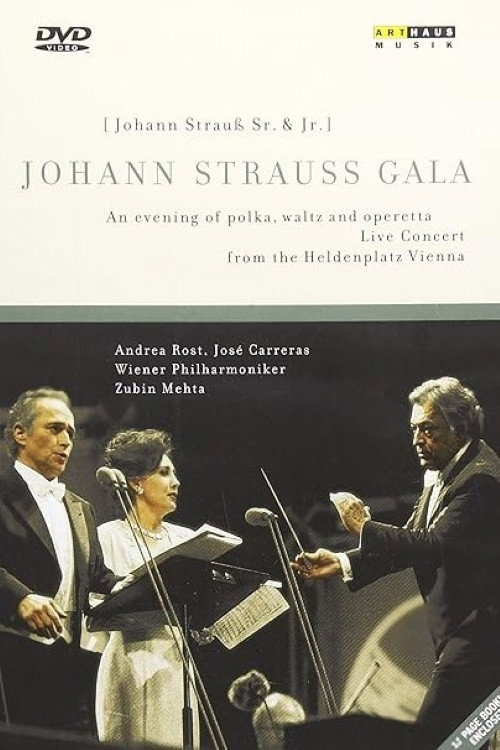 Movie poster for Johann Strauss Gala - An Evening of Polka, Waltz, and Operetta (2000)