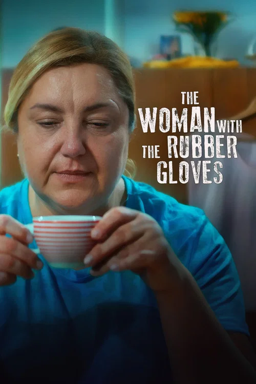 Movie poster for The Woman with the Rubber Gloves (2024)