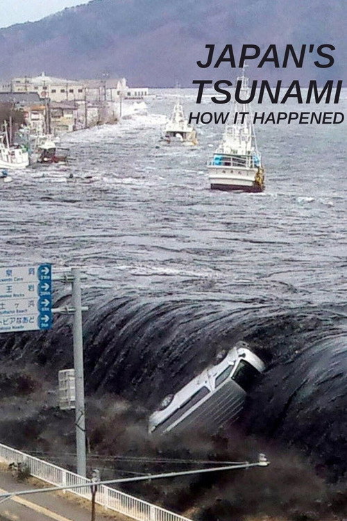Movie poster for Japan's Tsunami: How It Happened (2011)