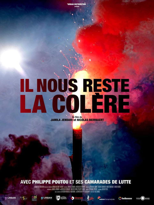 Movie poster for Il nous reste la colère (2022)