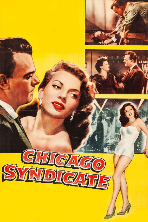 Movie poster for Chicago Syndicate (1955)