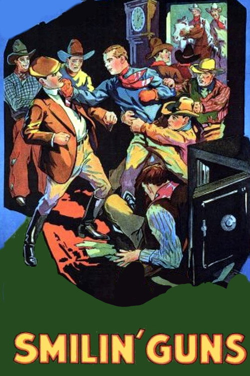 Movie poster for Smilin' Guns (1929)