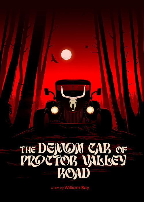 Movie poster for The Demon Car of Proctor Valley Road (2025)