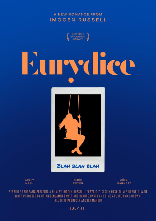 Movie poster for Eurydice (2022)