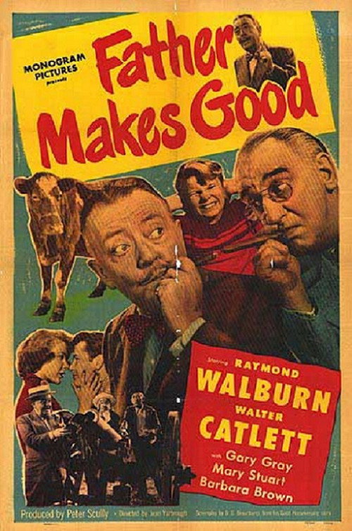 Movie poster for Father Makes Good (1950)