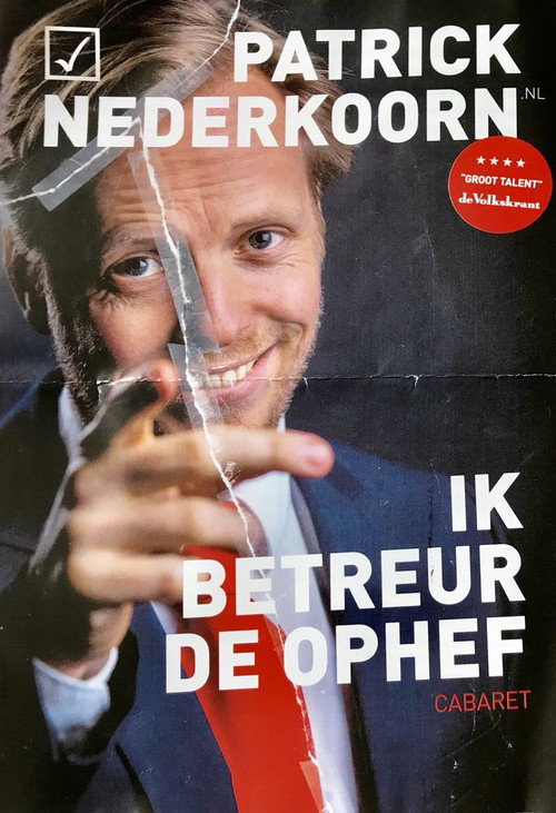 Movie poster for Patrick Nederkoorn: Ik Betreur de Ophef (2021)