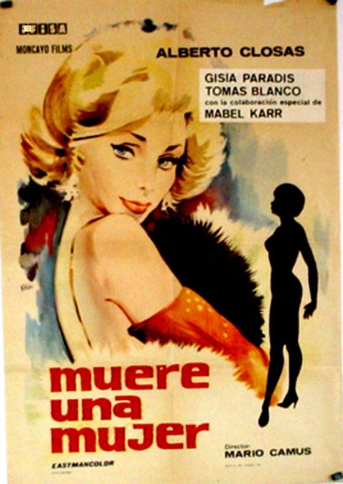 Movie poster for Muere una mujer (1964)