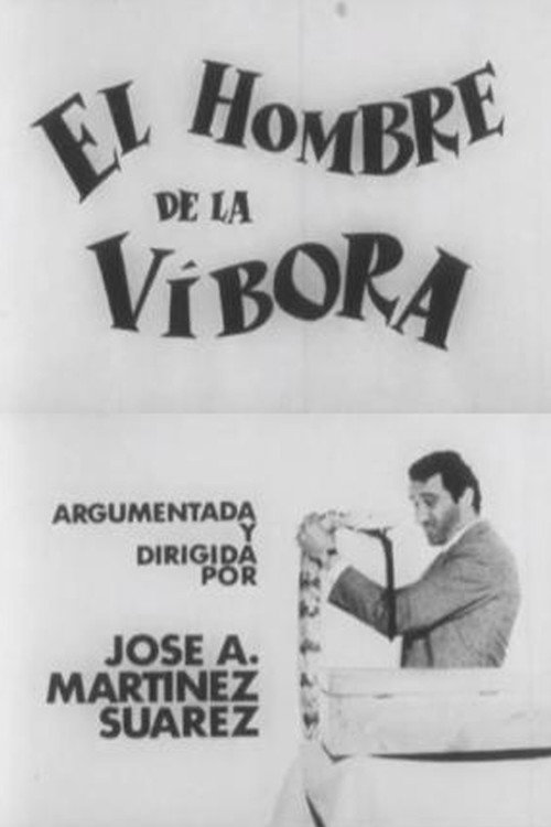 Movie poster for El hombre de la víbora (1965)