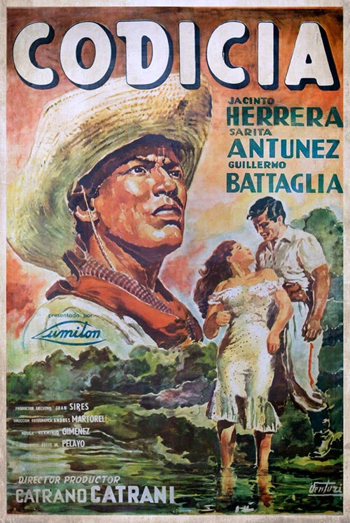 Movie poster for Codicia (1955)