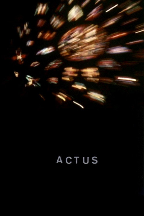 Movie poster for Actus (1986)