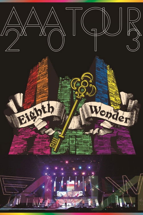 AAA TOUR 2013 Eighth Wonder poster