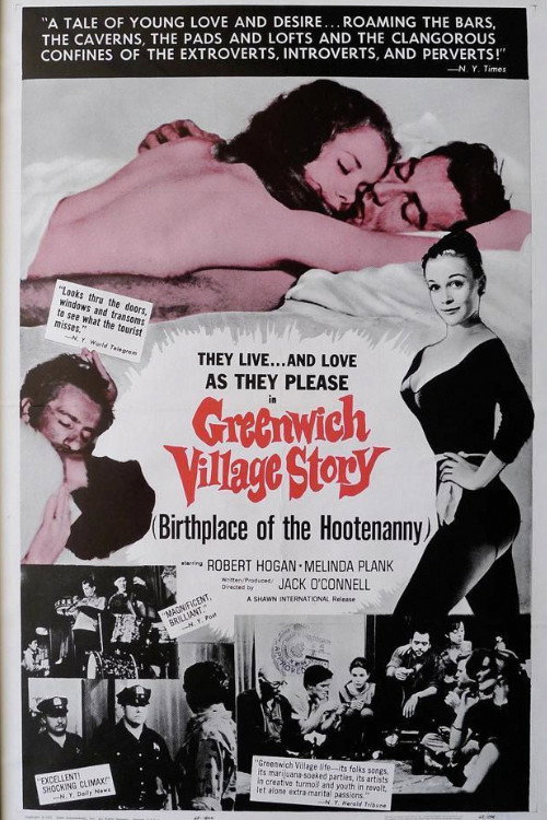 Movie poster for Greenwich Village Story (1963)