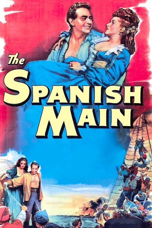 Movie poster for The Spanish Main (1945)