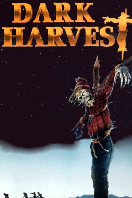 Movie poster for Dark Harvest (1992)