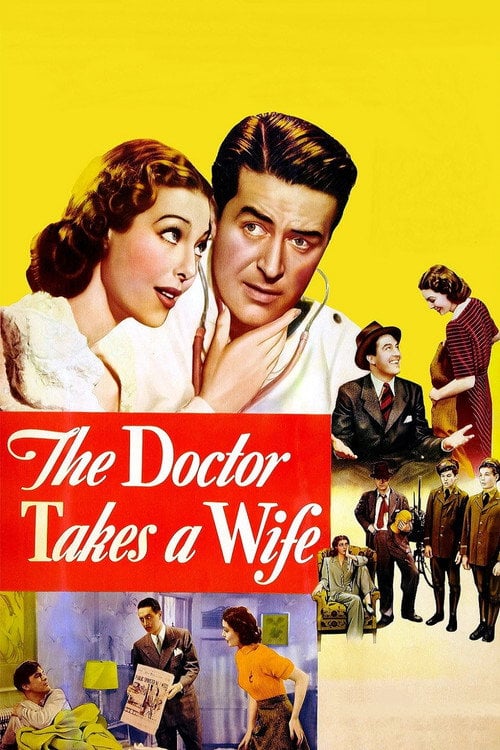 Movie poster for The Doctor Takes a Wife (1940)