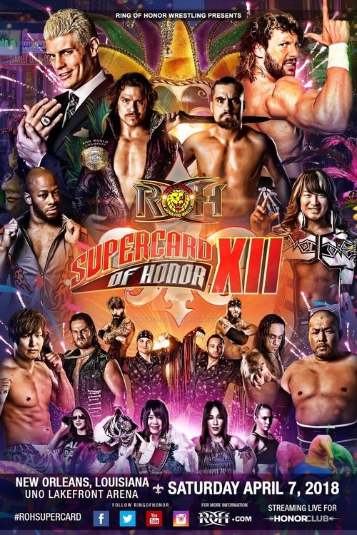 Movie poster for ROH: Supercard of Honor XII (2018)