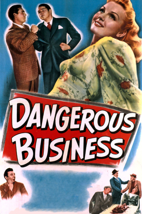 Movie poster for Dangerous Business (1946)