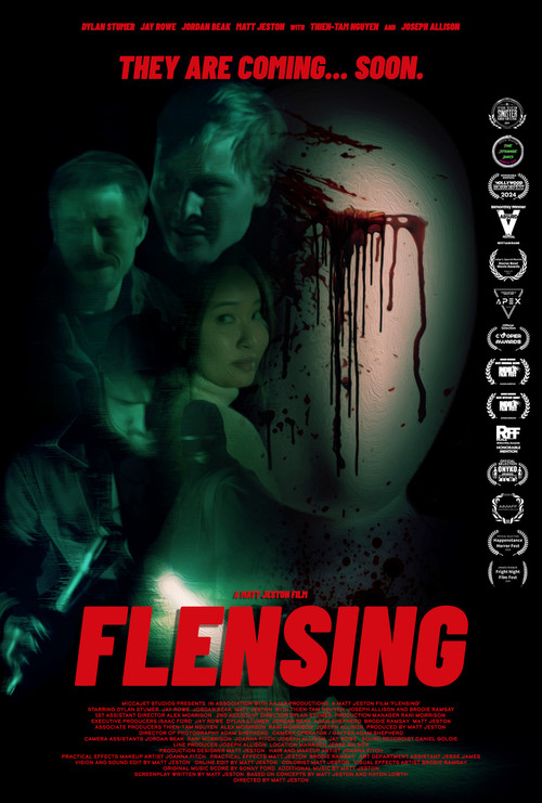 Movie poster for Flensing (2024)