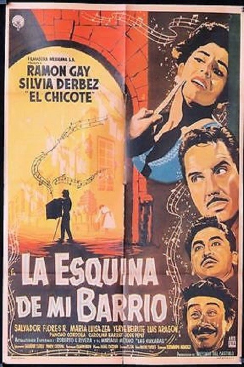 Movie poster for La esquina de mi barrio (1957)