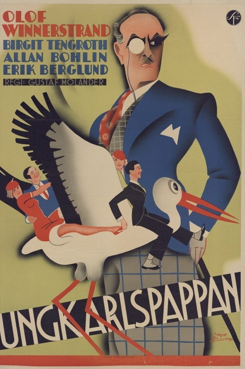 Movie poster for The Bachelor Father (1935)